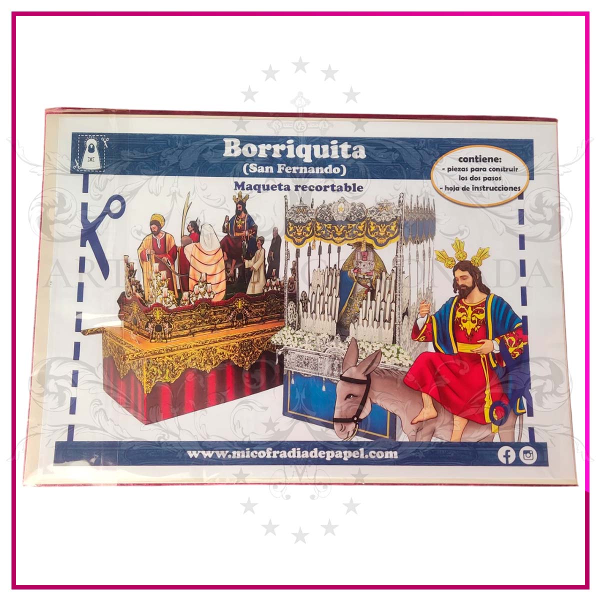 Recortable Cofrade Borriquita