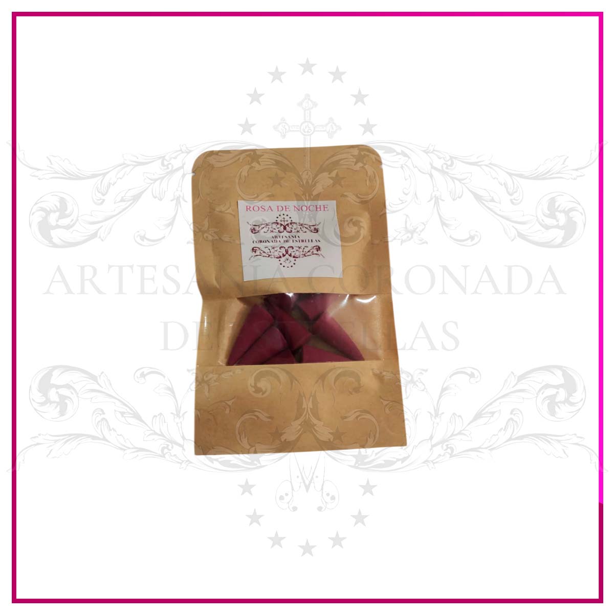 Conos de Incienso Aroma Rosa de Noche