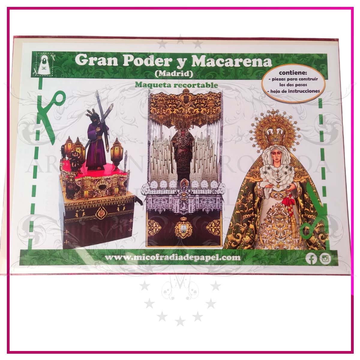 Recortable Cofrade Gran Poder y Macarena