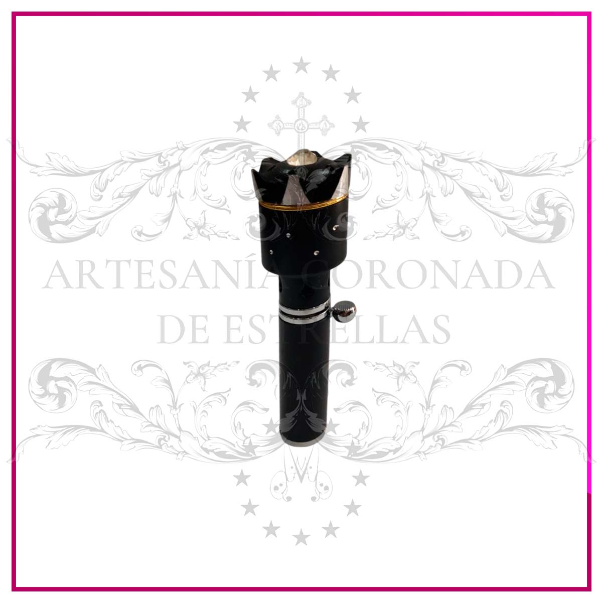 incensario portátil negro