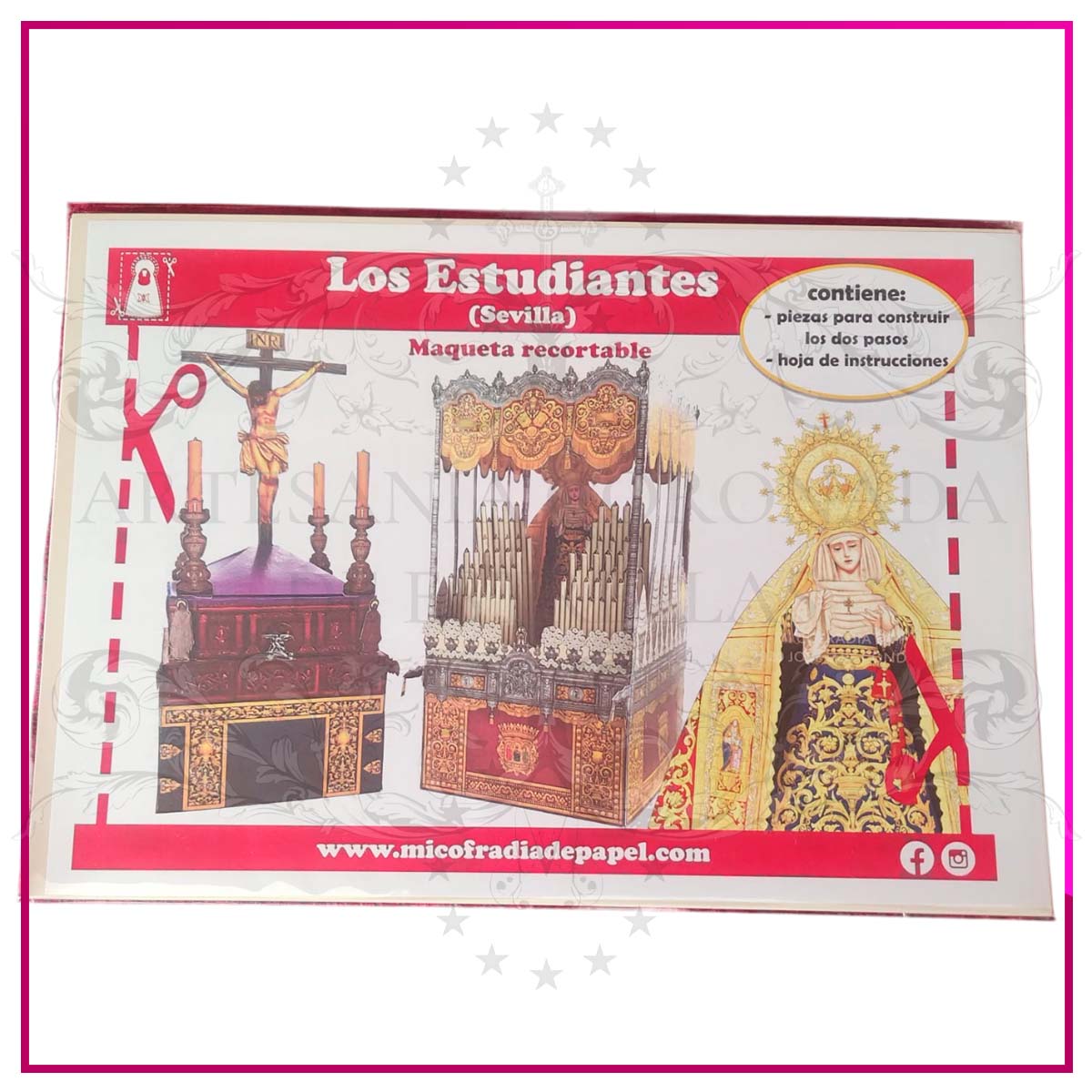 Recortable Cofrade Los Estudiantes