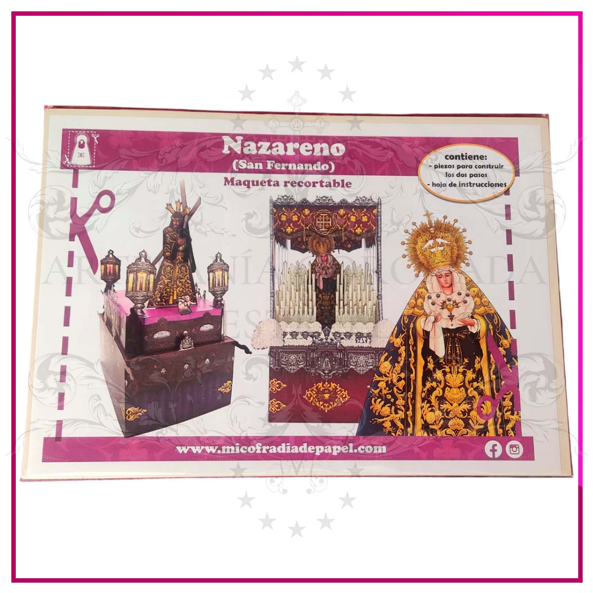 Recortable Cofrade Nazareno