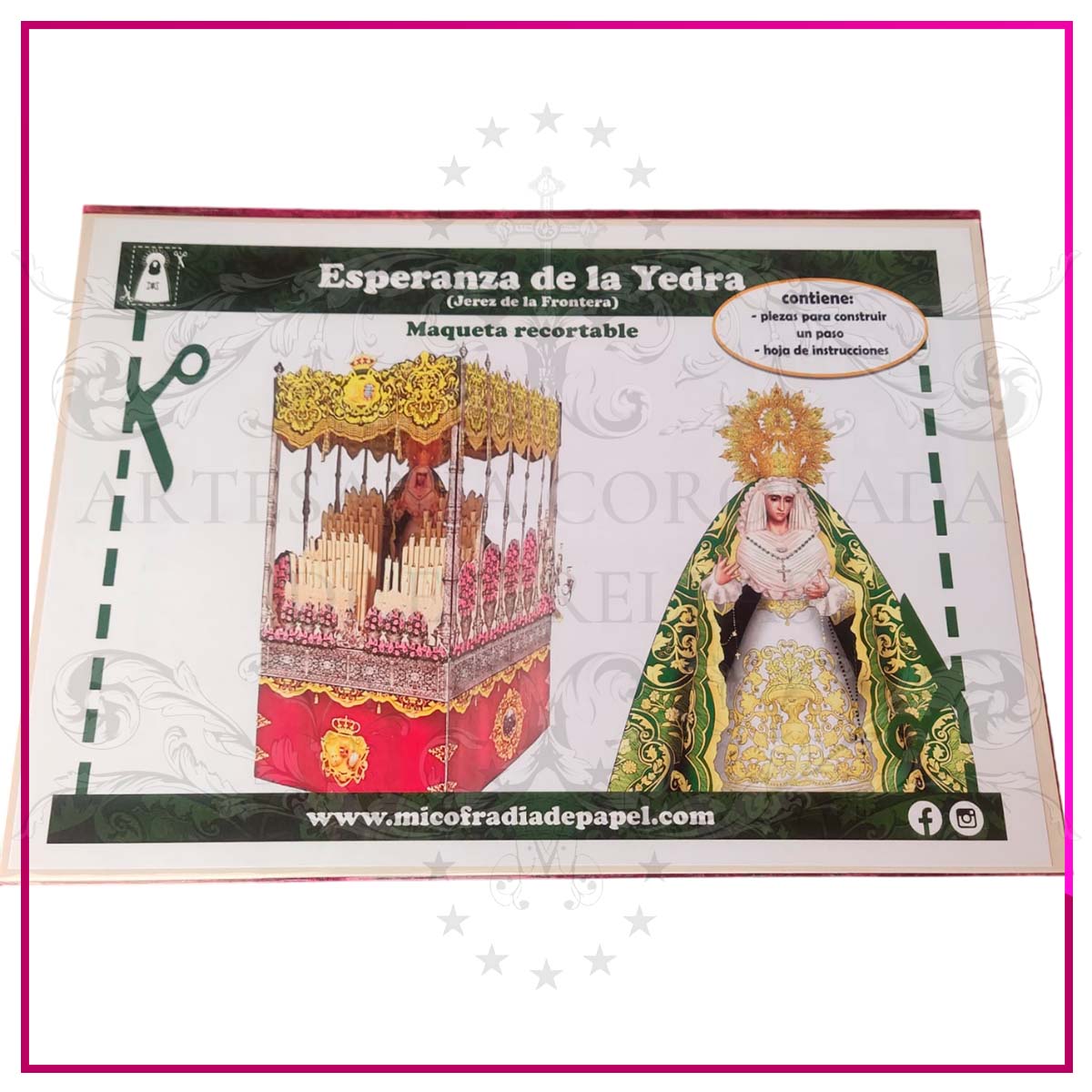 Recortable Cofrade Esperanza de la Yedra