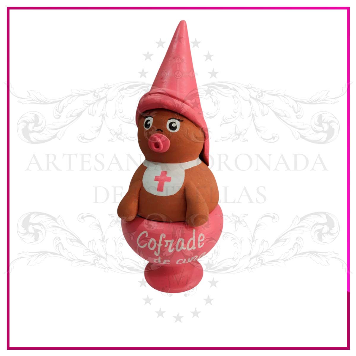 Incensario Cofrade Barro Bebé