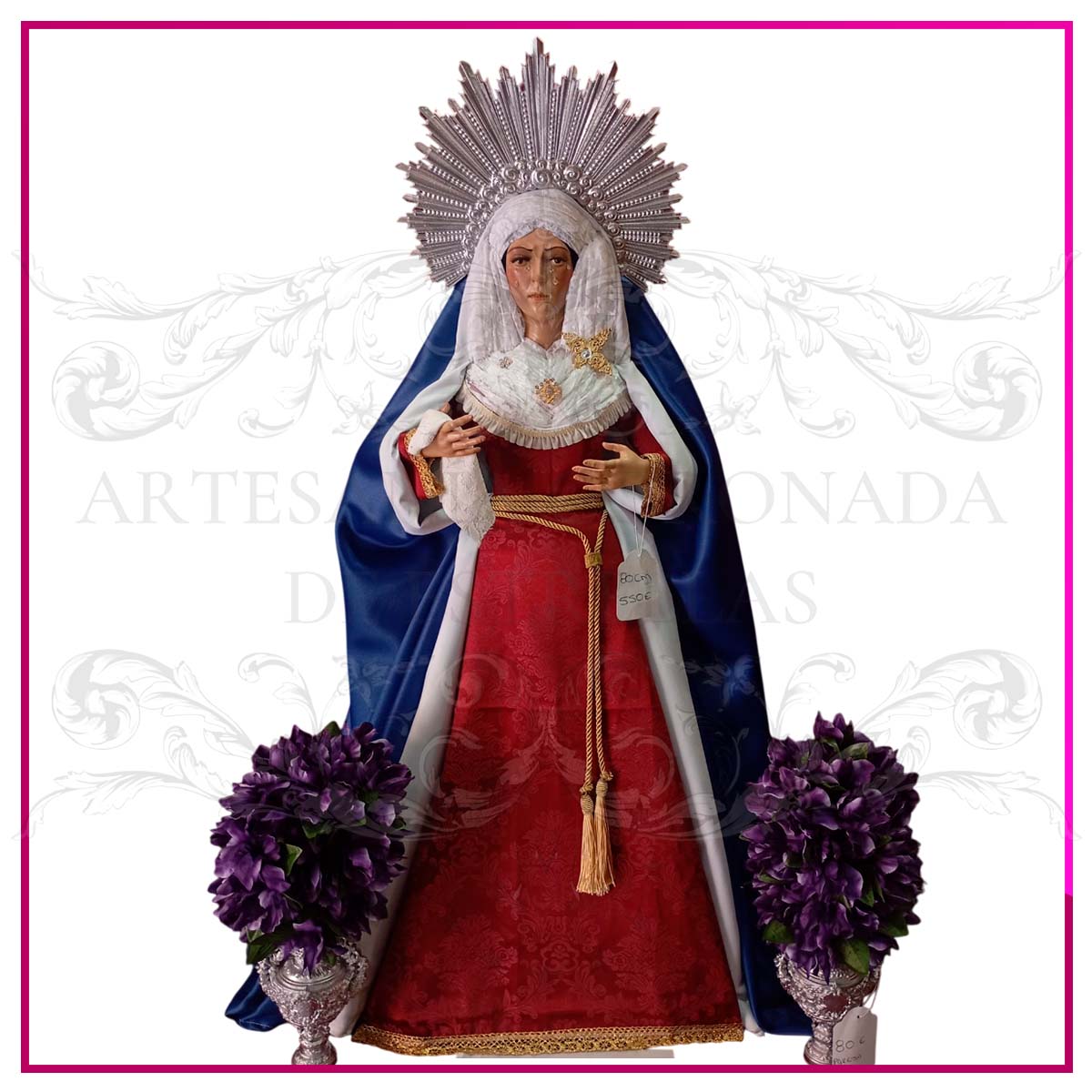 Imagen cofrade Esperanza Macarena 80 cm