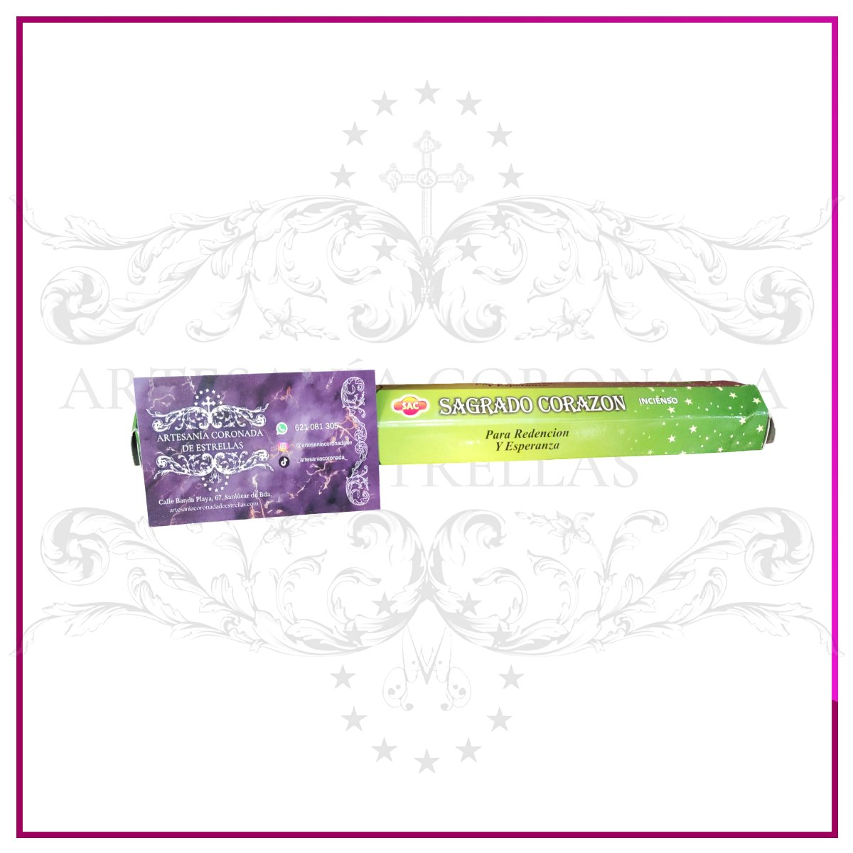 Varillas de Incienso Sagrado Corazón