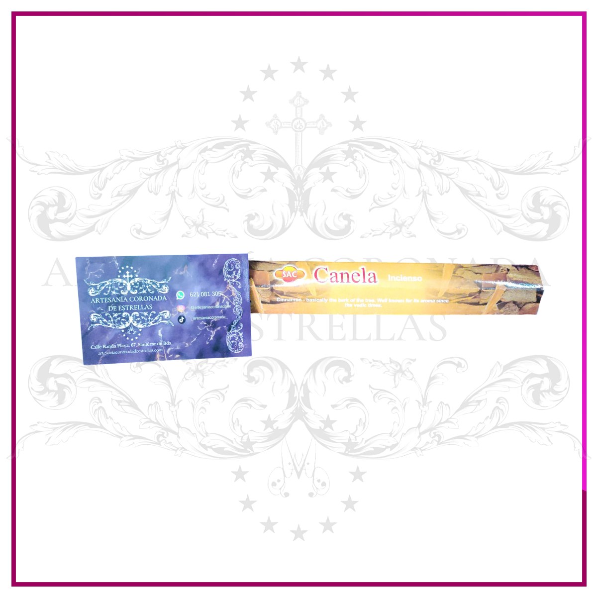 Incienso de Canela en Varillas