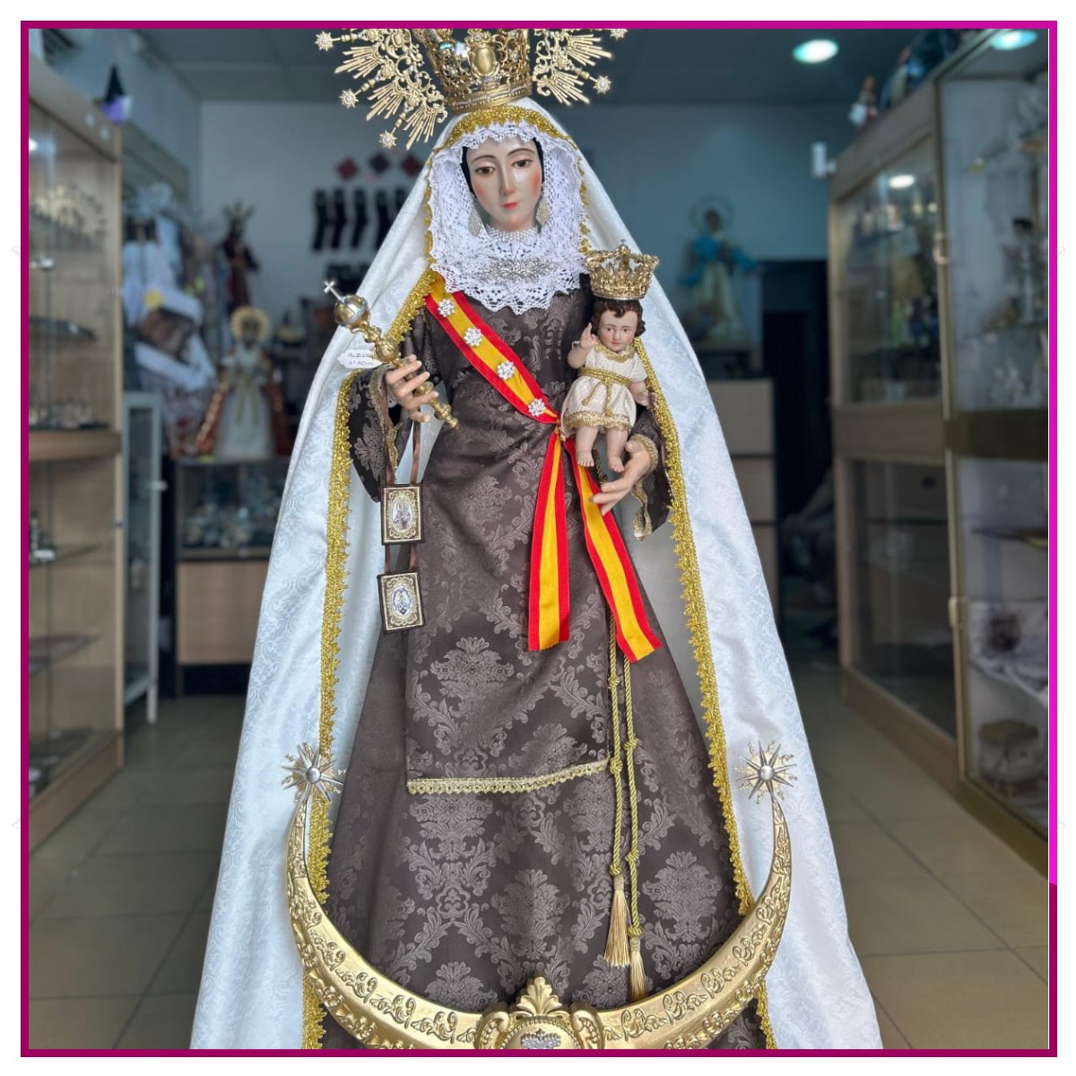 Virgen del Carmen de 1,10 m