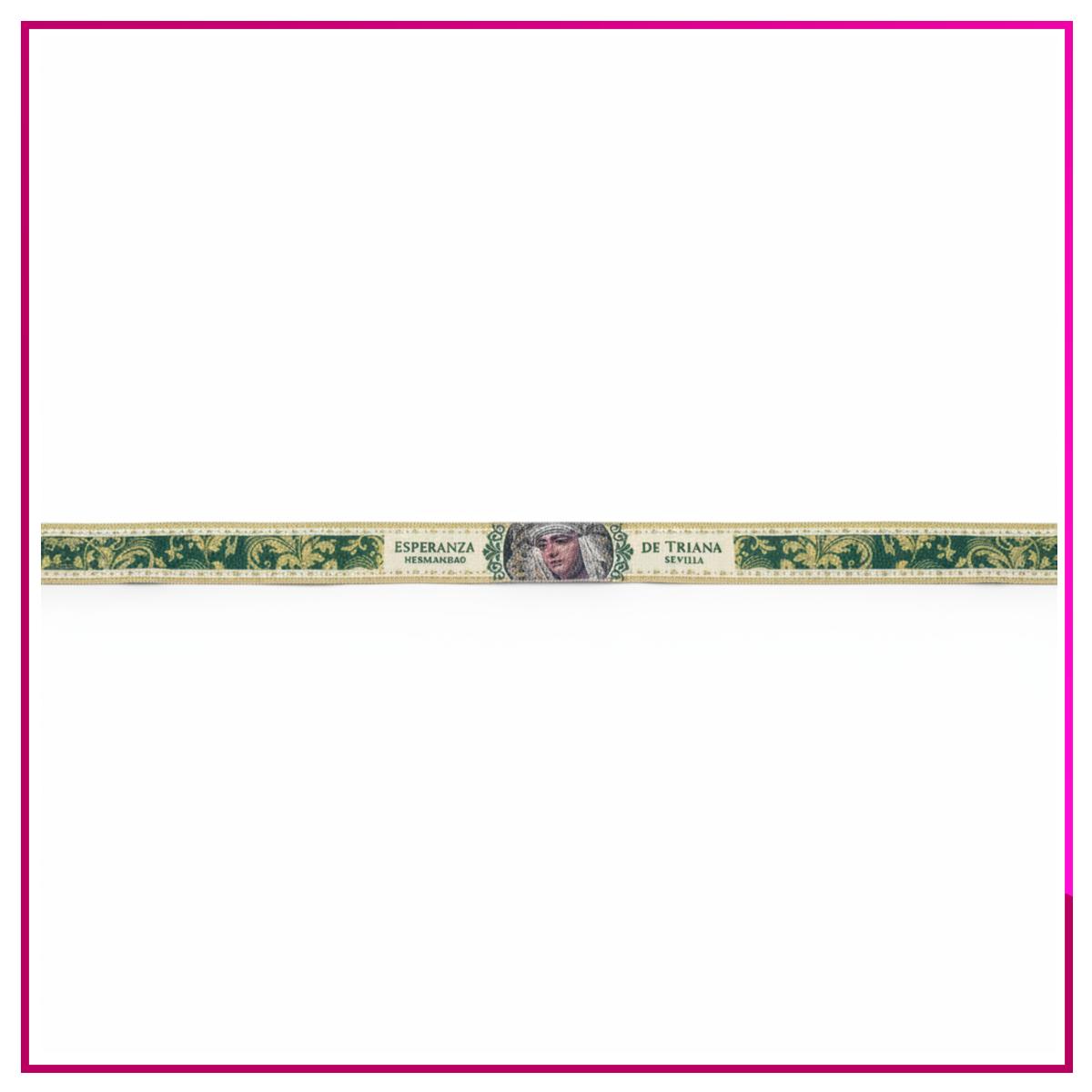 Pulsera de tela tejida Esperanza de Triana