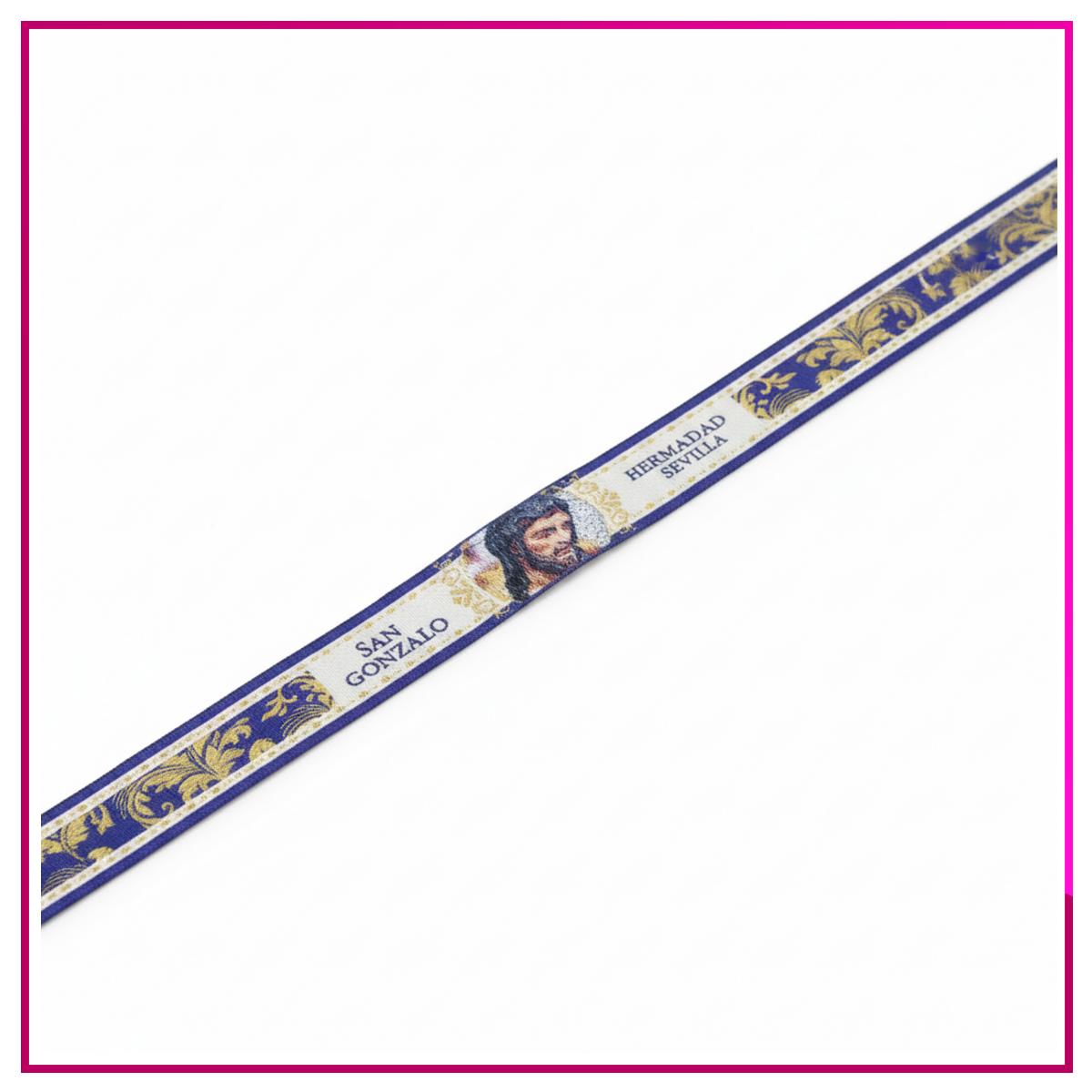 Pulsera de tela tejida San Gonzalo